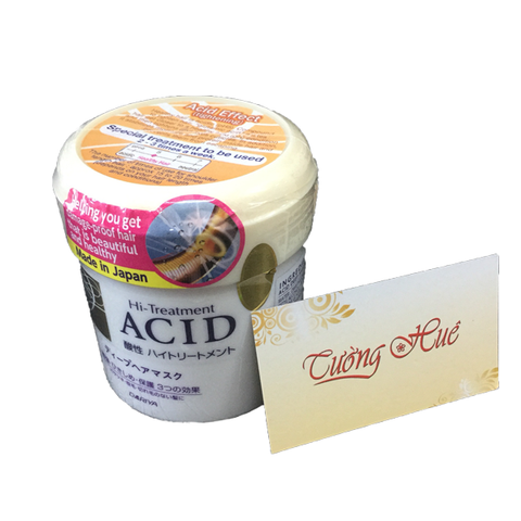 Mặt Nạ Ủ Tóc Chuyên Sâu Nhật Bản Dariya ACID Deep Hair Mask - 300g.