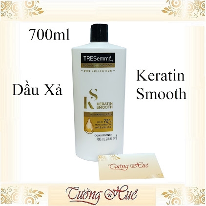 Dầu Gội và Dầu Xả TRESemmé Keratin Smooth - 700ml