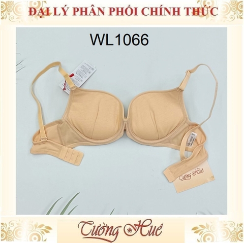 Áo lót nữ Lotus Có Gọng Trơn Nâng Ngực 5cm WL1066.