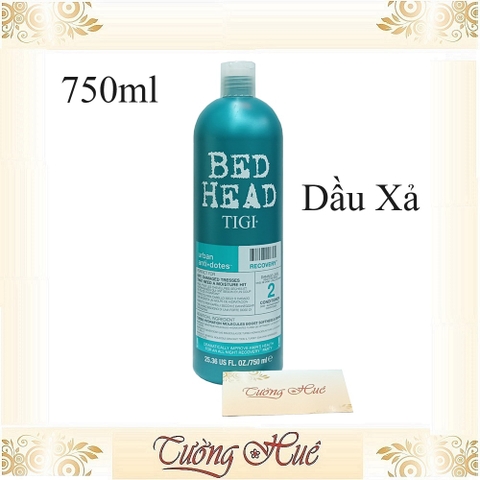 Bộ Gội Xả Phục Hồi Tóc Hư Tồn Số 2 Tigi Bed Head Urban Antidotes #2 750ml - Xanh Biển