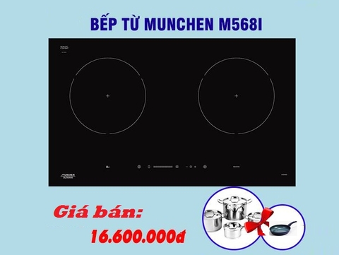 Những con số ấn tượng trên bếp từ Munchen M568I