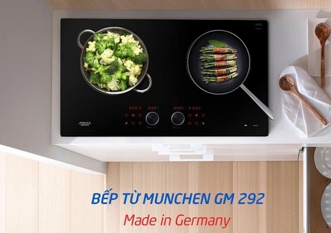 Bếp từ Munchen GM 292 đẹp về giá, tốt về chất lượng