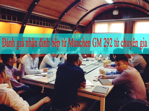 Đánh giá nhận định bếp từ Munchen GM 292 từ chuyên gia