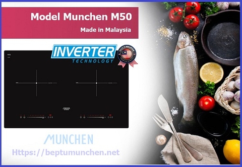 Điều gì đã tạo nên sức hút đặc biệt cho bếp từ Munchen M50 new 2017