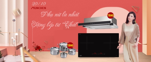 Phụ nữ là nhất - tặng bếp từ