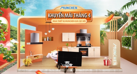 Tháng tư mừng lễ lớn mua thiết bị Munchen giảm giá cực đã