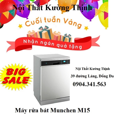 Máy rửa bát Munchen M15 có tốt không?