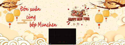 Năm mới rồi, tranh thủ nâng cấp nhà bếp bằng bếp từ Munchen GM8999