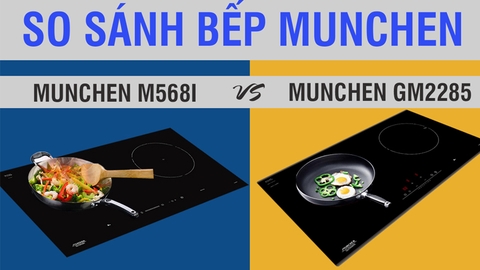 So sánh Munchen GM 2285 và M568I : Mẫu bếp nào tốt hơn?