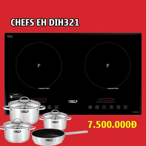 Cách sử dụng Bếp từ Chefs EH DIH321