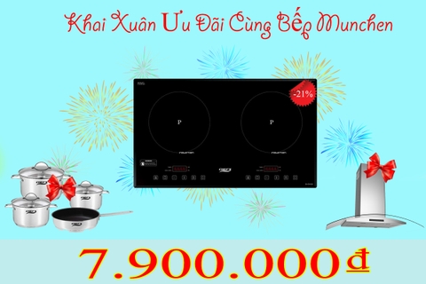 Bếp từ Chefs EH DIH321 giảm tiền triệu cực hấp dẫn chỉ trong vài ngày