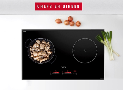 Cách kích hoạt các tính năng đun nấu thông minh trên bếp từ Chefs EH DIH888