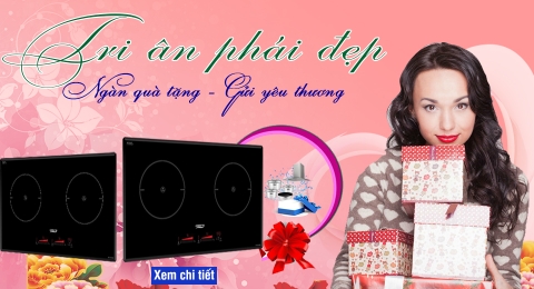 Bếp từ Chefs giảm 10% nhân ngày 8/3