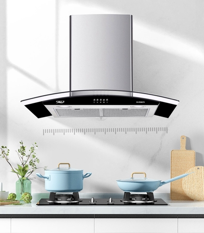 Tổng hợp kích thước của máy hút mùi Chefs