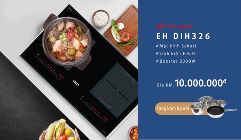 Cuối năm sắm ngay bếp từ Chefs EH DIH326 đang giảm giá cực sâu cho gia đình