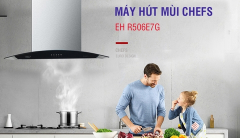 Máy hút mùi Chefs EH R506E7G : đúng chất