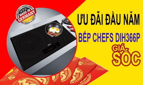 Khuyến mãi sốc khi mua bếp từ Chefs