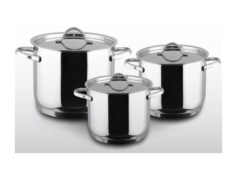 Bộ nồi 3 chiếc Chefs Inox 304