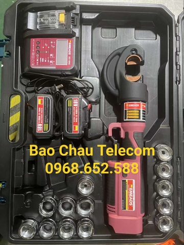 Máy ép cos thủy lực dùng pin GES-400B chính hãng EMEADS