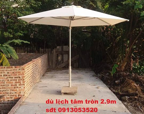 Dù lệch tâm tròn 3.7m x 3.7m