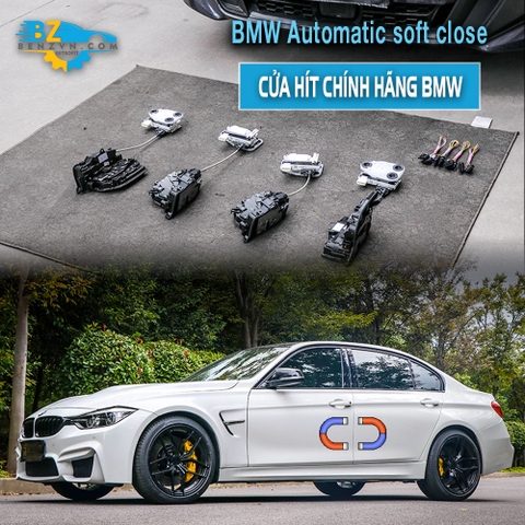 BMW Automatic soft close Cửa hít chính hãng xe BMW