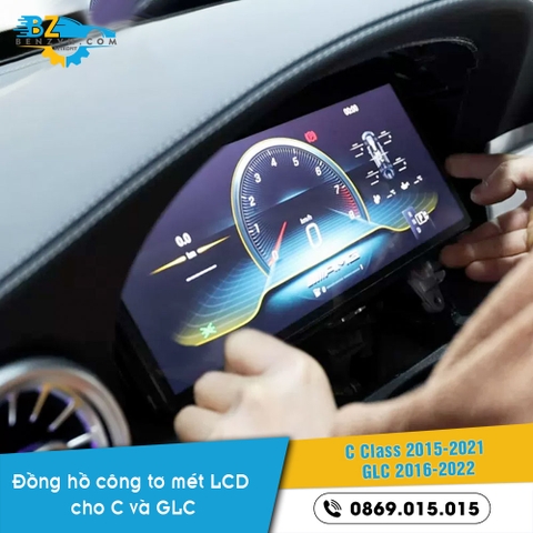 Nâng cấp đồng hồ ODO điện tử LCD cho Mercedes C và GLC