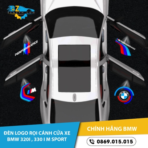 Đèn logo rọi cánh cửa xe BMW 320i , 330i M sport