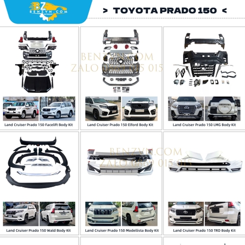 Bodykit Phụ kiện nâng cấp xe Toyota Parado