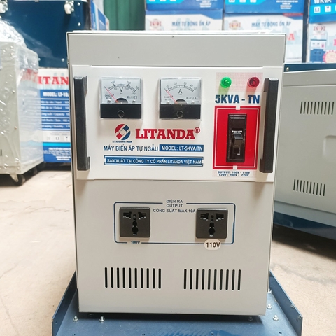 5kva Transformer Biến Áp Tự Ngẫu Litanda Chính Hãng 100% Dây Đồng