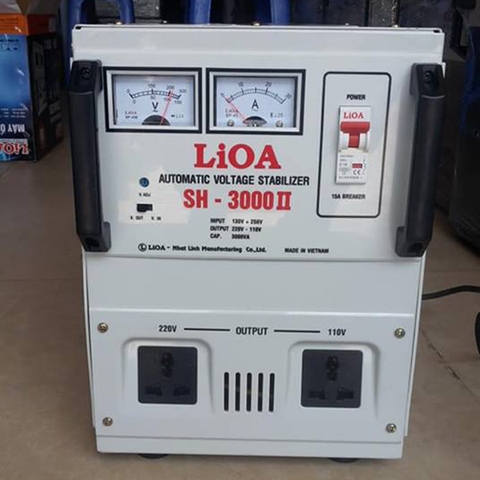 Bảng Giá Ổn Áp Lioa Litanda 3KVA Đèn Led Điện Tử Đời Mới 2023