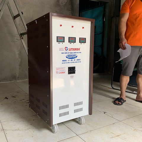 Biến Áp 3 Pha 20KVA Litanda Dây Đồng Đổi Nguồn 380V/ 220V 200V Giá Tốt