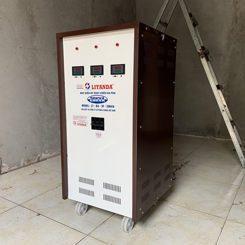 Biến Áp 3 Pha 380V 220V 20KVA Litanda Đời Mới Đồng Hồ Số Giá Bao Nhiêu