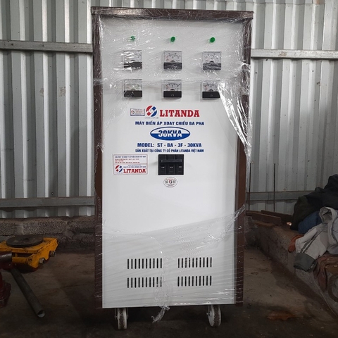 Biến Áp 30KVA 3 Pha 380V/220V Giao Đến Cty Cổ Phần Cơ Khí & Thương Mại Lộc Phát HD Ở Tứ Kỳ Hải Dương