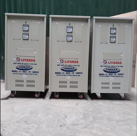 Máy biến áp cách ly 400KVA 3 pha Litanda