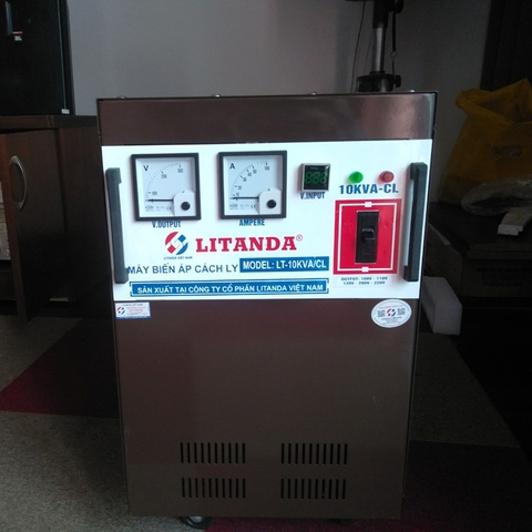 Biến Áp Cách Ly 1 Pha 10KVA Litanda Chống Giật Chính Hãng Giá Gốc