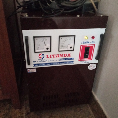 Biến Áp Cách Ly 15KVA Giao Cho Anh Hùng Địa Chỉ Song Phương - Hoài Đức