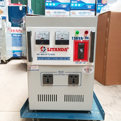 Biến Áp Đổi Nguồn 15KVA 15KW 15000 Điện Ra 200V 120V 110V 100V Giá Rẻ