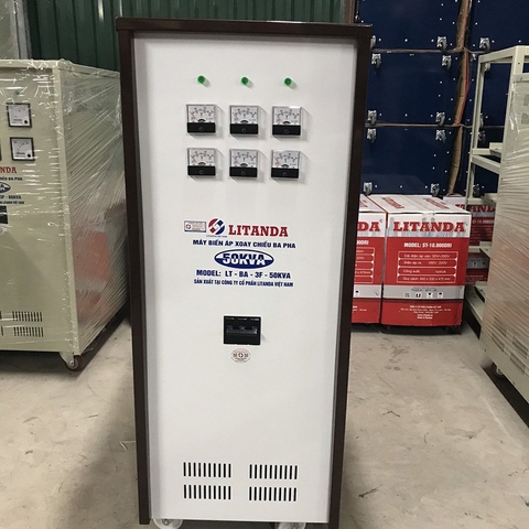 Biến Áp Litanda 50KVA 3 Pha Dây Đồng Đời Mới Nhất 2023