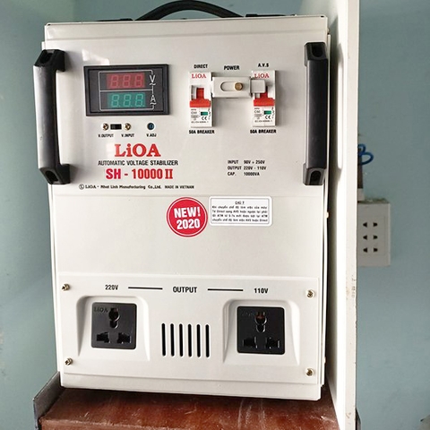 Kích Thước & Cân Nặng Của Ổn Áp Lioa Litanda 10KVA Đời Mới Nhất