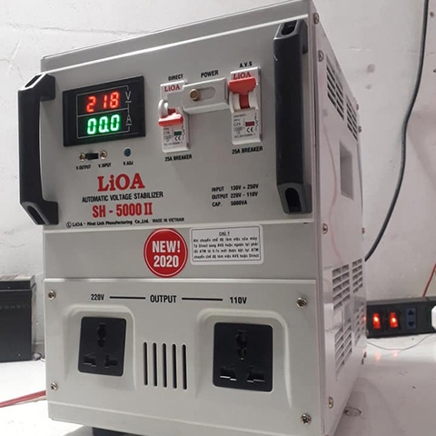 LIOA NHẬT LINH 5KVA 5KW SH-5000 DRI-5000 DRII-5000 Giá Bao Nhiêu?