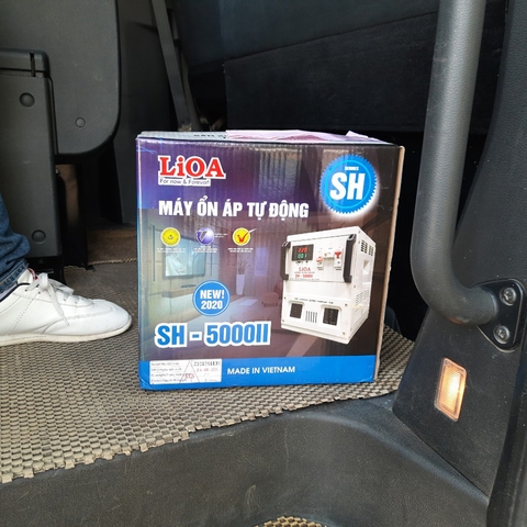 LIOA SH-5000 II Ổn Áp 1 Pha 5KVA 5KW Dải 130V~250V Chính Hãng Mới 100%