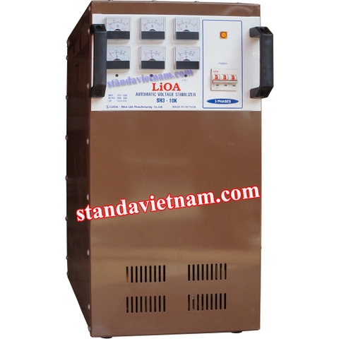 Ổn áp Lioa SH3-10K Dải điện áp vào 260V~430V