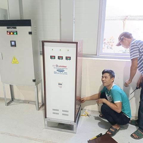 Máy Biến Áp 100KVA Standa Đổi Nguồn 380V Sang 200V