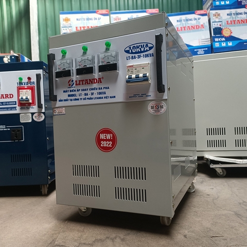 Máy Biến Áp Lioa 3 Pha 10KVA 380V Ra 220V 200V Chính Hãng Giá Tốt