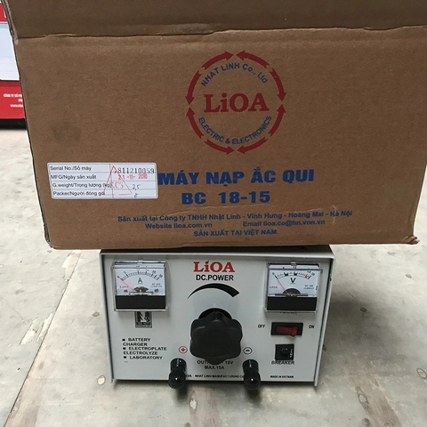 Máy Nạp Ắc Quy Lioa BC-3630 Chính Hãng Đời Mới 2023 Giá Rẻ