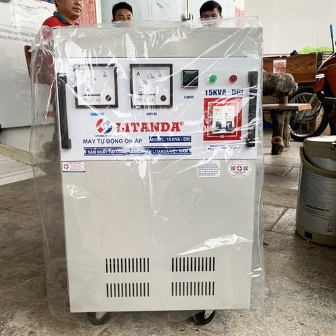 Ổn Áp 15KVA 1 Pha DRII-15000II LiTanda NEW 2022 Giá Bao Nhiêu Tiền