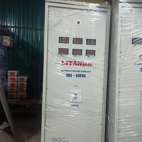 Ổn Áp 3 Pha 60KVA NEW Litanda SH3-60K II Dải 260V-430V Giá Bao Nhiêu