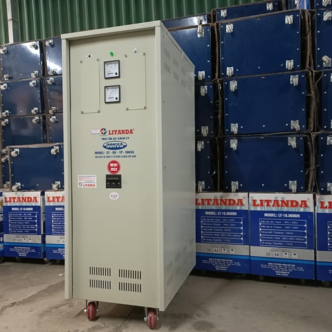 Ổn Áp Cách Ly 30KVA 1 Pha LiTanda Đặt Hàng Sản Xuất Theo Yêu Cầu