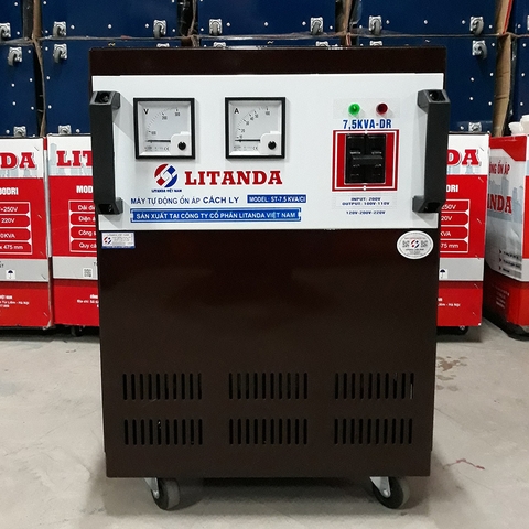 Ổn Áp Cách Ly 7,5KVA Litanda NEW 2020 Ổn Định Điện, Chống Giật An Toàn