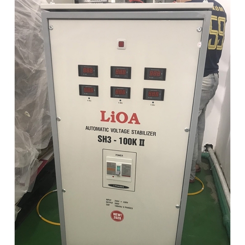 Ổn Áp LiOA 100KVA 3 Pha SH3-100K II Lắp Cho Phòng Chụp X Quang Của Các Bệnh Viện Trong Sài Gòn